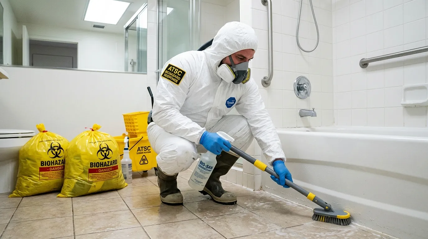 Decontamination equipment deployed for Blood Cleanup in Alafaya